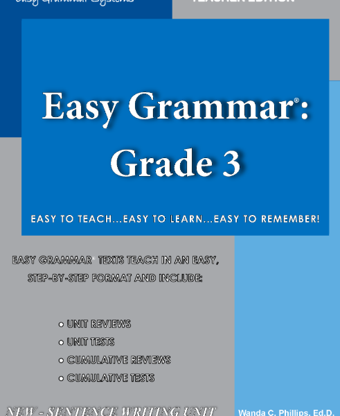 Easy Grammar: Grade 3 eBook